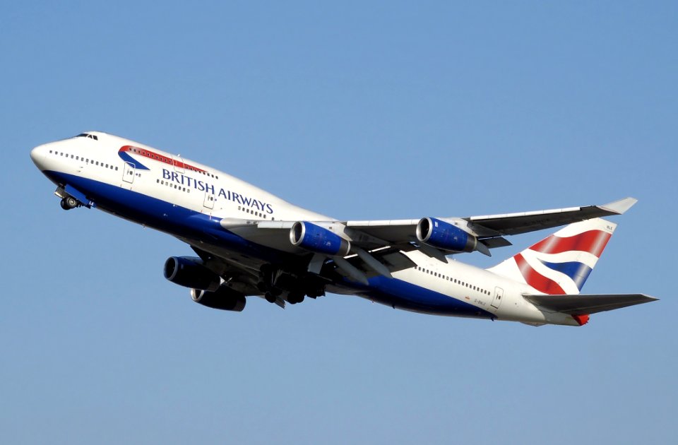 British Airways Jumbo 474