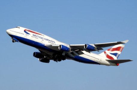 British Airways Jumbo 474
