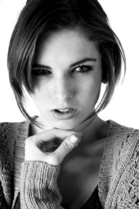 Black Face Photograph Person