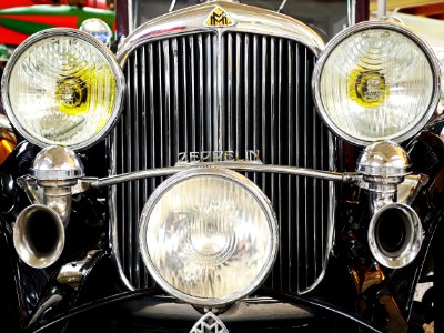 Car Motor Vehicle Automotive Lighting Antique Car photo