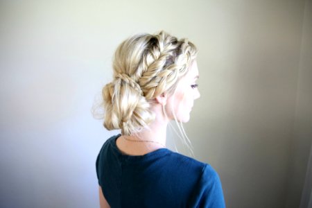 Hair Hairstyle Hair Accessory Bun photo