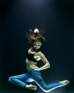 Underwater Water Dancer Girl