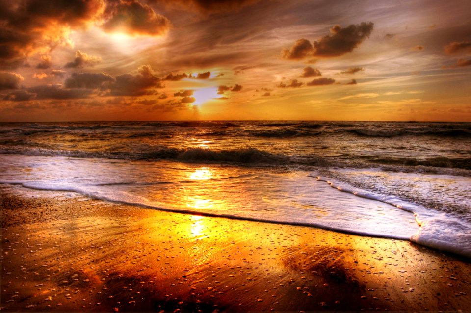 Horizon Sky Sea Sunset