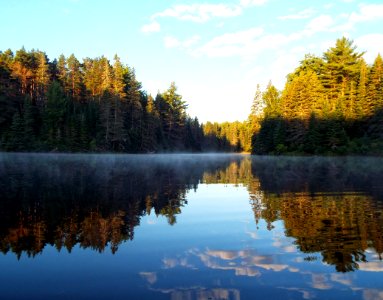 Pog Lake Reflection photo
