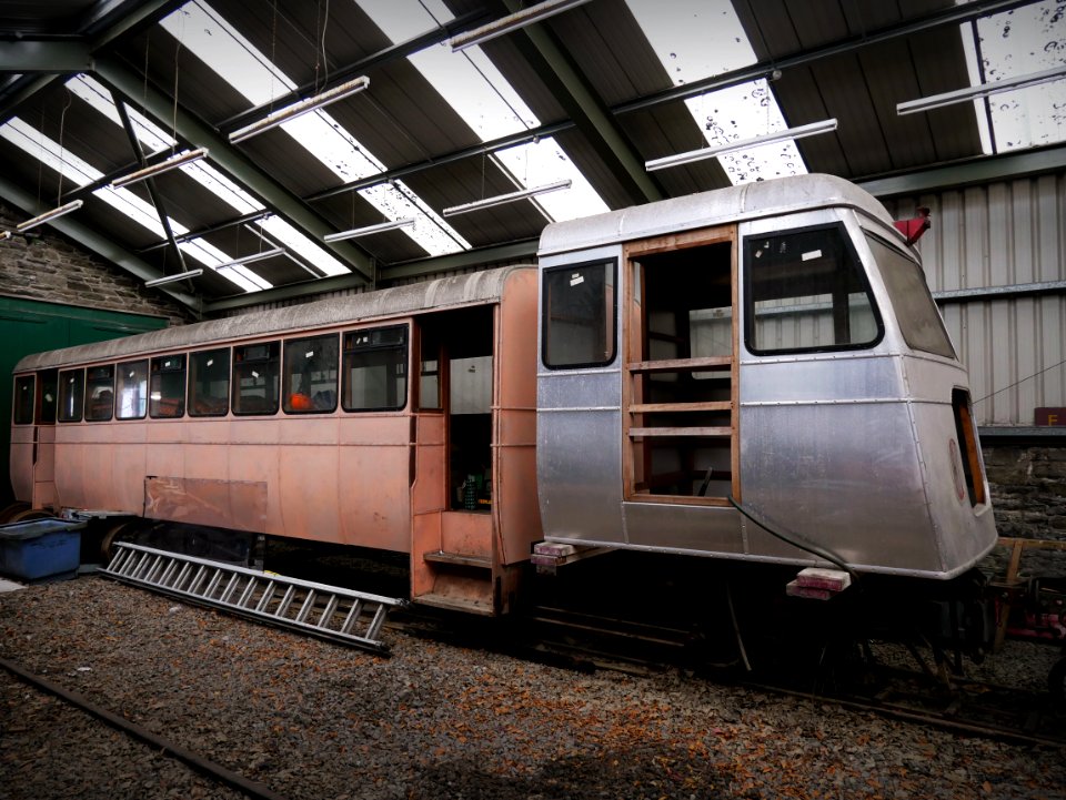 Formerly Donegal Train At Douglas Steam Engine Sheds Isle Of Man
