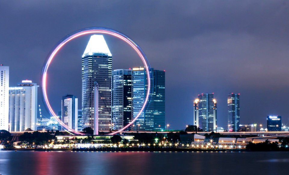 Singapore Flyer Night
