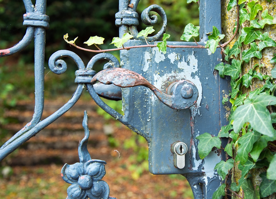 Handle old ornament