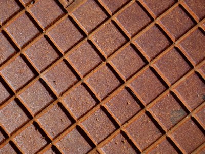 Brown Material Brick Wood Stain photo