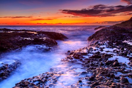 Sunrise On Seacoast