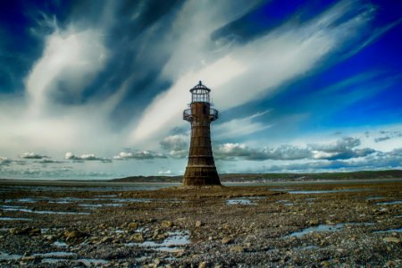 Sky Lighthouse Tower Sea photo