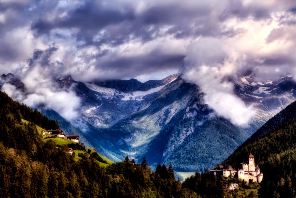 Sky Mountainous Landforms Cloud Nature