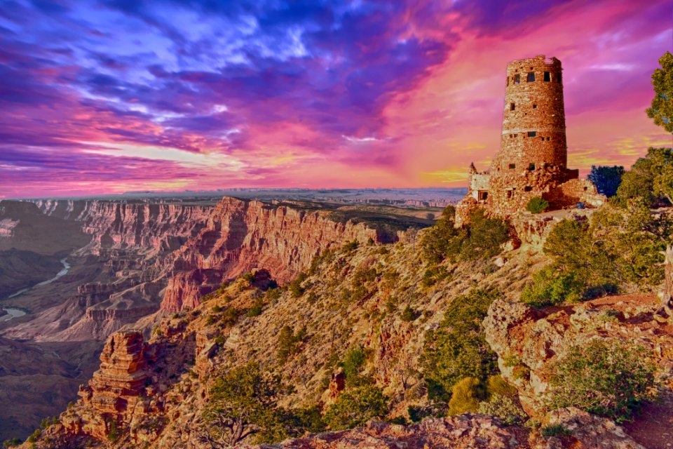 Arid Arizona Canyon