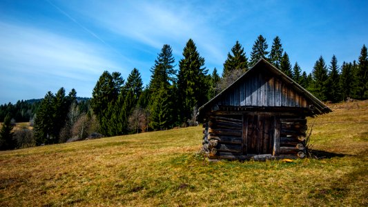 Cabin Country Countryside photo