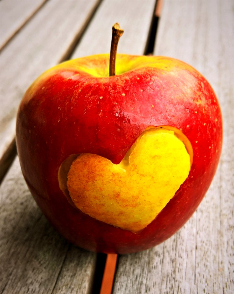 Apple Bright Close-up