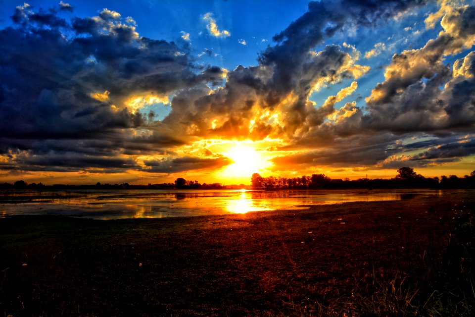 Clouds Idyllic Nature