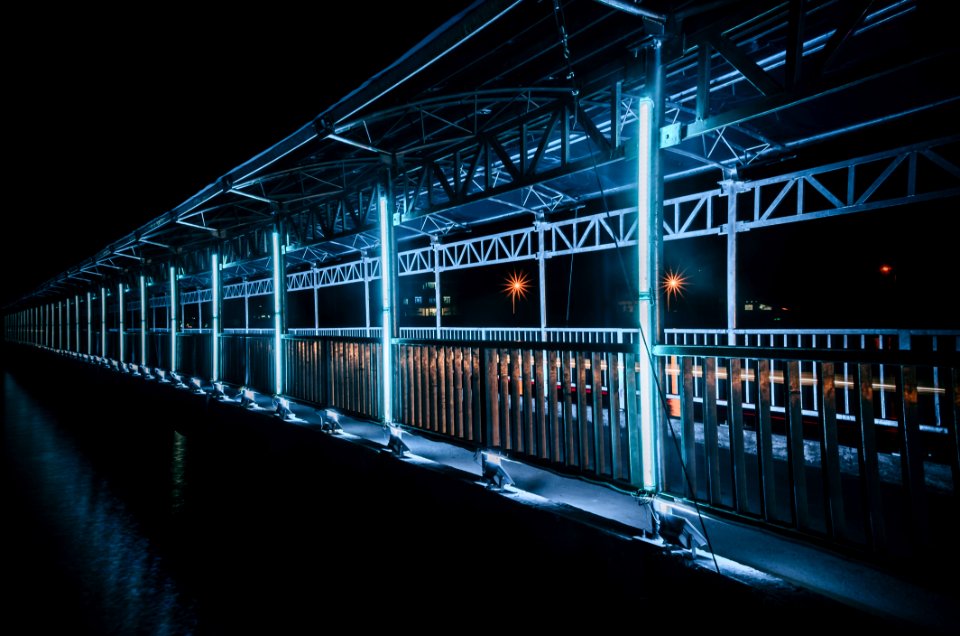 Architecture Blur Bridge