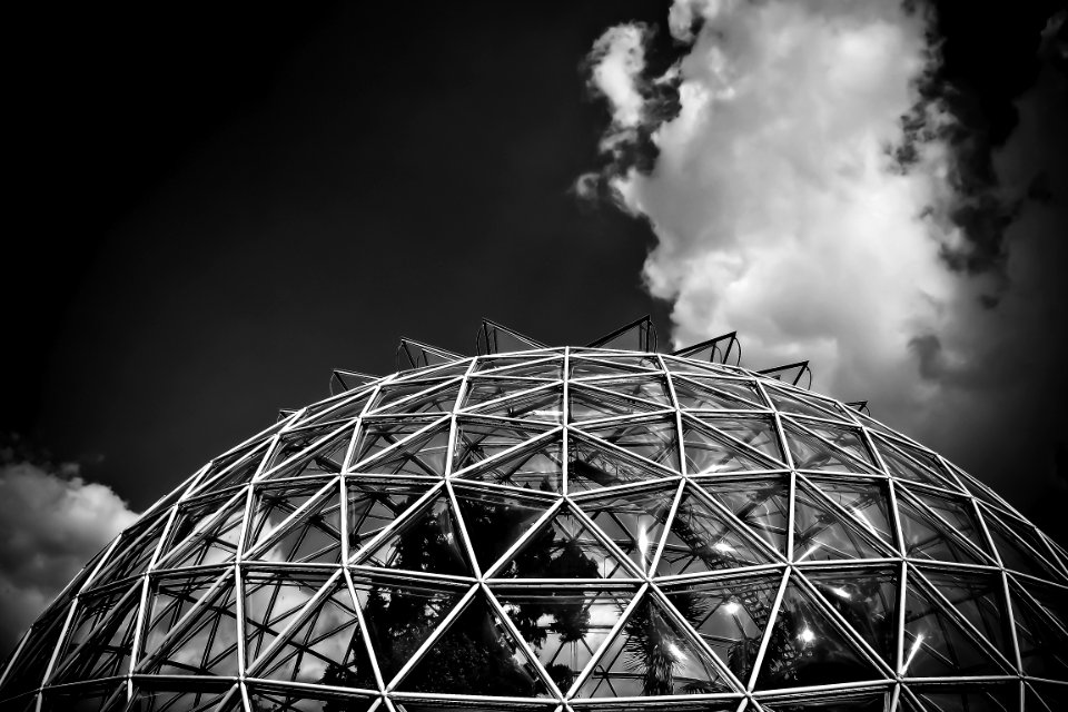 Black-and-white Clouds Exterior