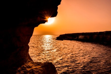 Caves Cyprus Dawn photo