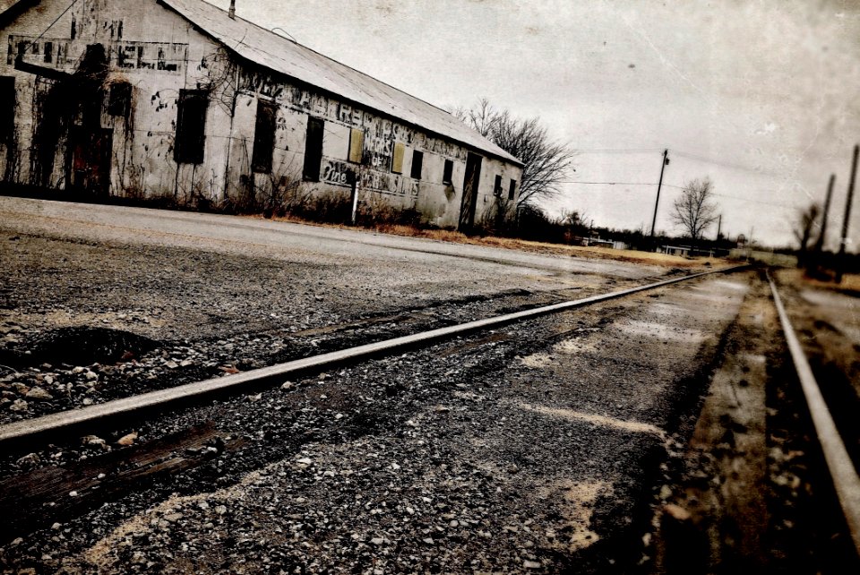 Abandoned Asphalt Building