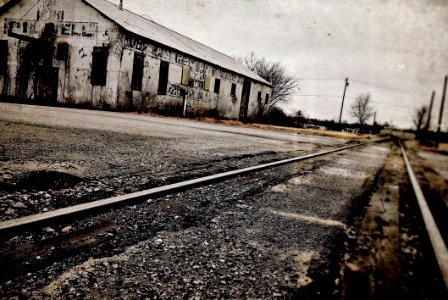 Abandoned Asphalt Building photo