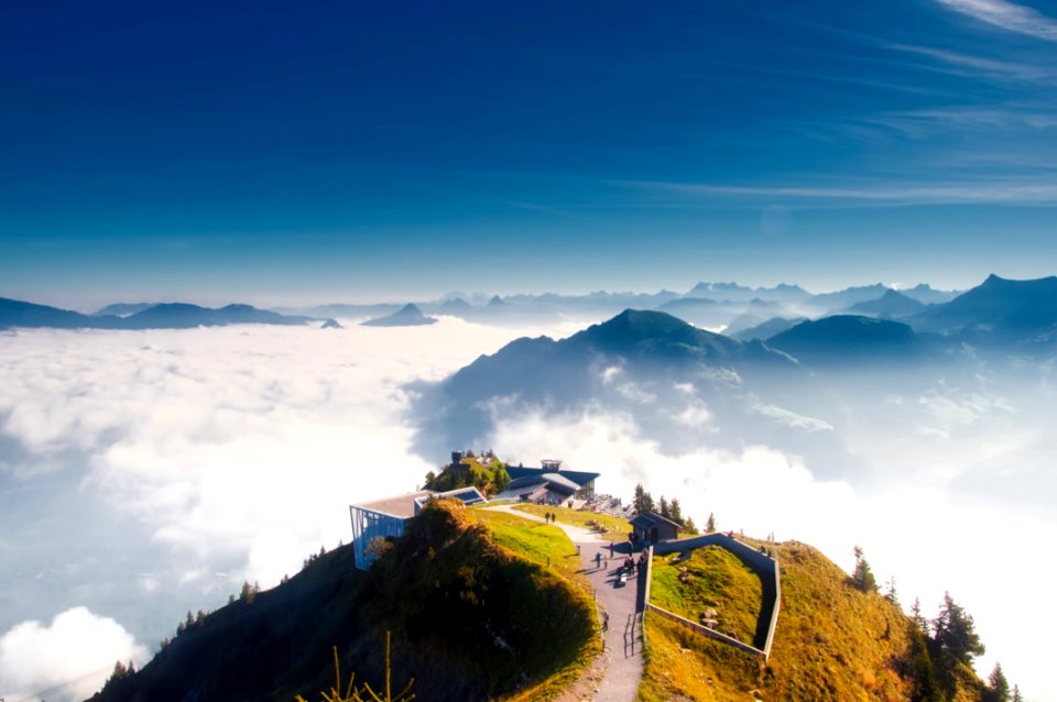 Alps Clouds Daylight