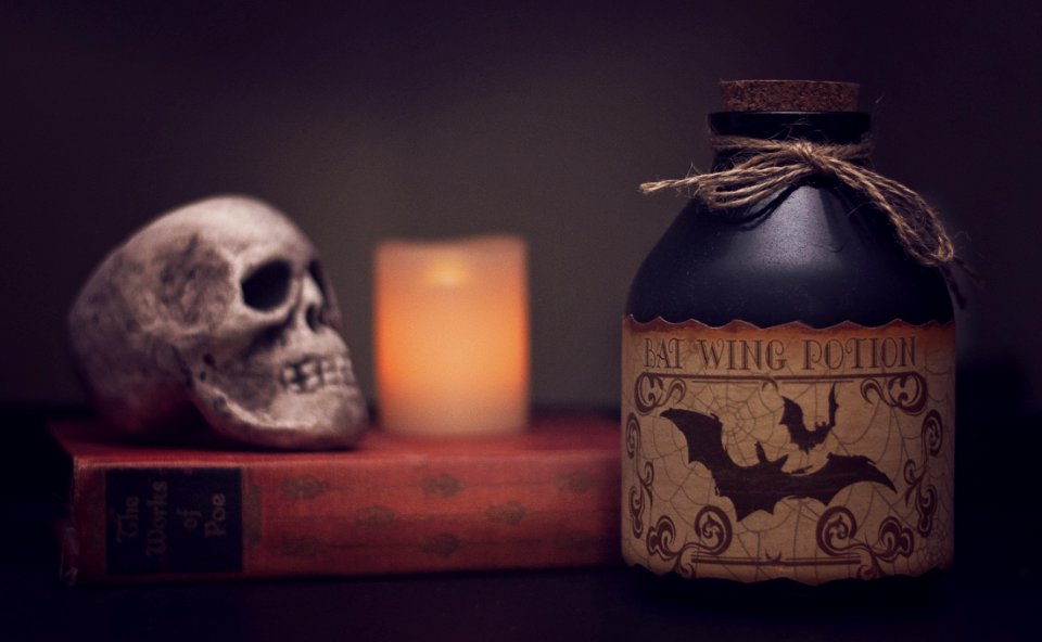 Blur Book Candle