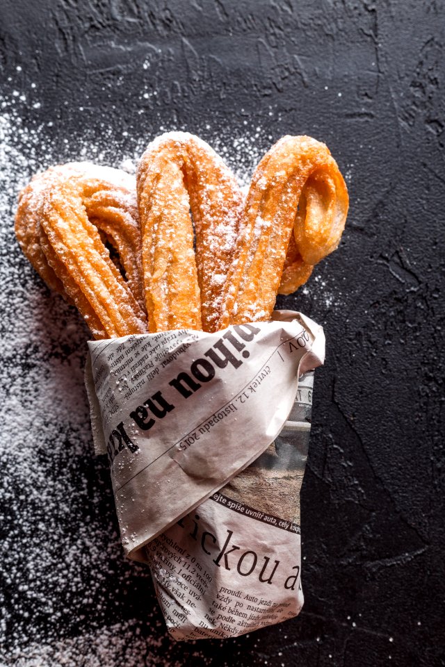 Churros Coffee Conceptual