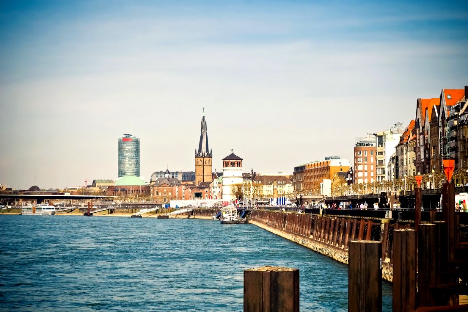 Architecture Boats Bridge photo