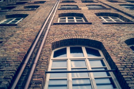 Architecture Bricks Brown