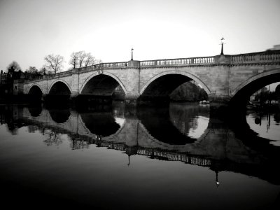 Arch Bridge Black