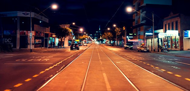 Asphalt Buildings Cars
