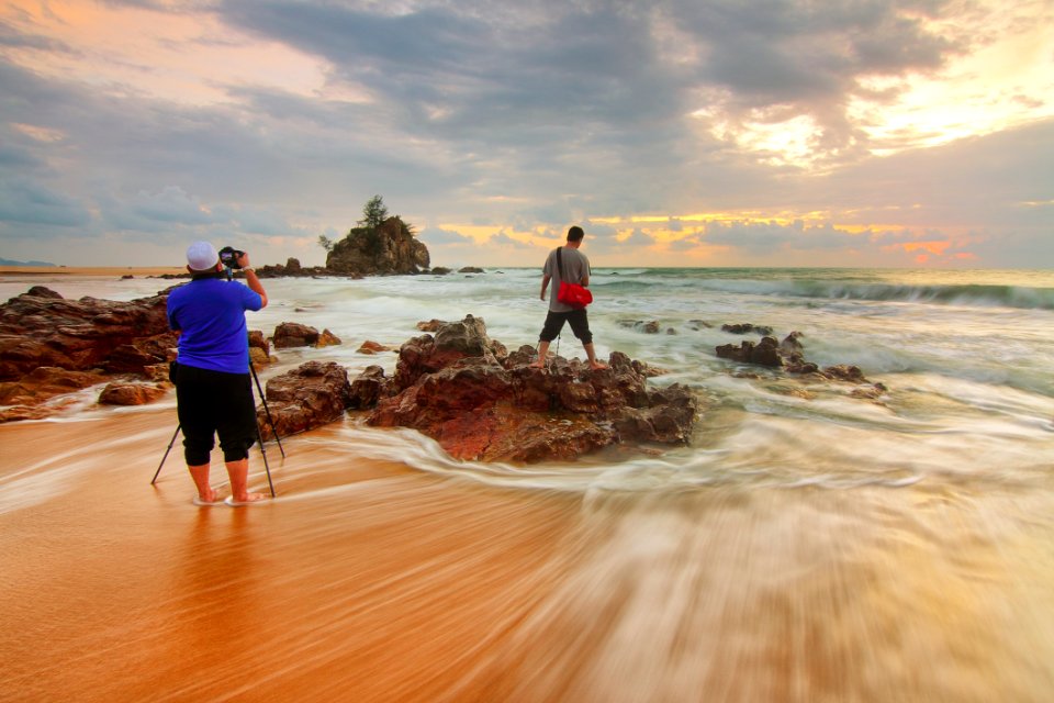 Beach Camera Cliff