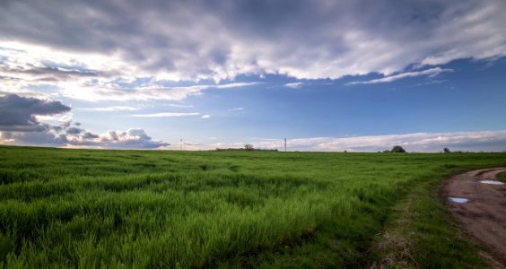 Agriculture Clouds Country photo