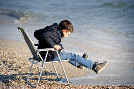 Alone Beach Boy photo