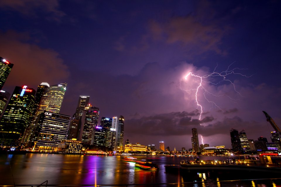 Architecture Blue Bolt