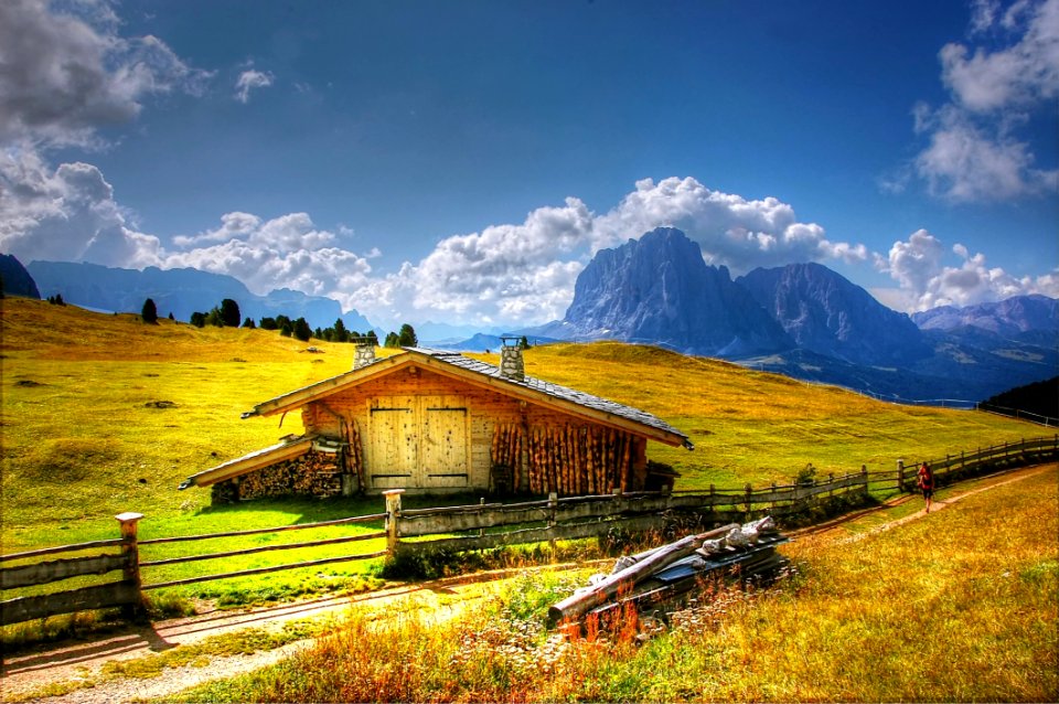 Agriculture Barn Blue