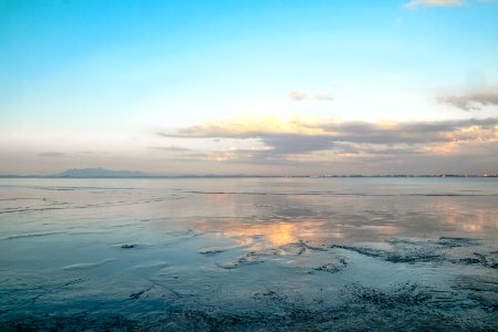 Beach Clouds Horizon