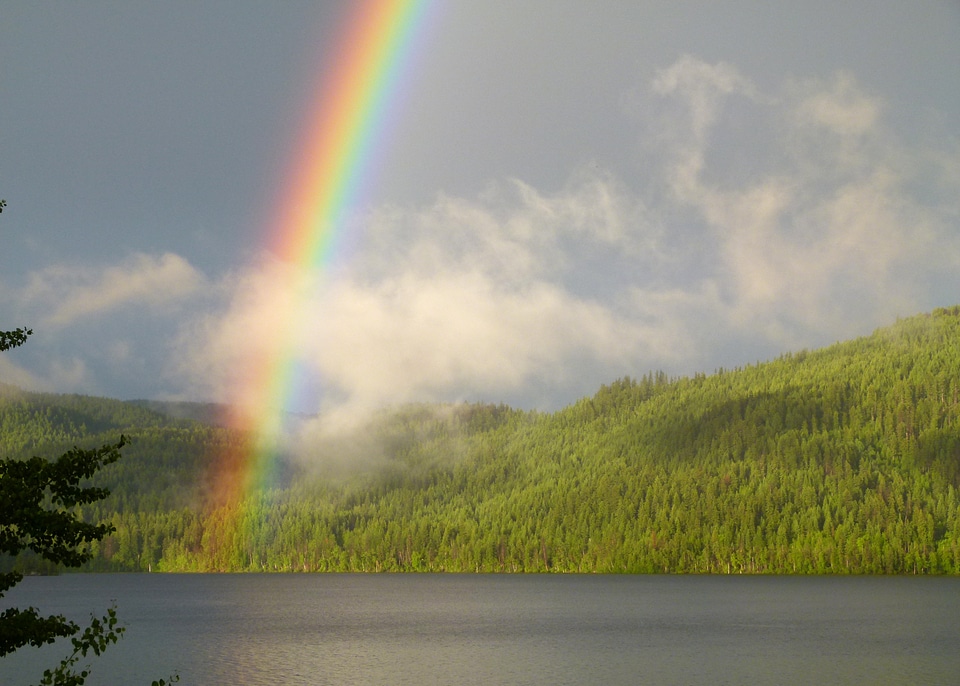 Canada thunderstorm scenery photo