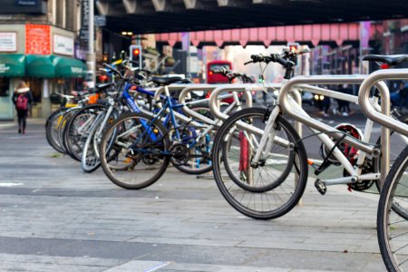 Bicycle Parking Bicycles photo