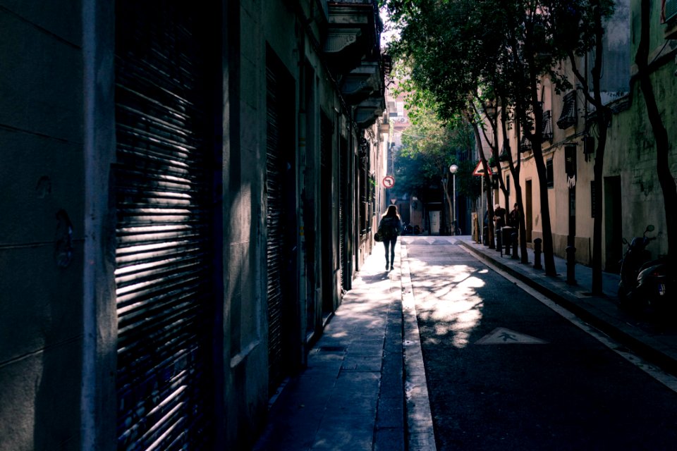 Alley Architecture Background