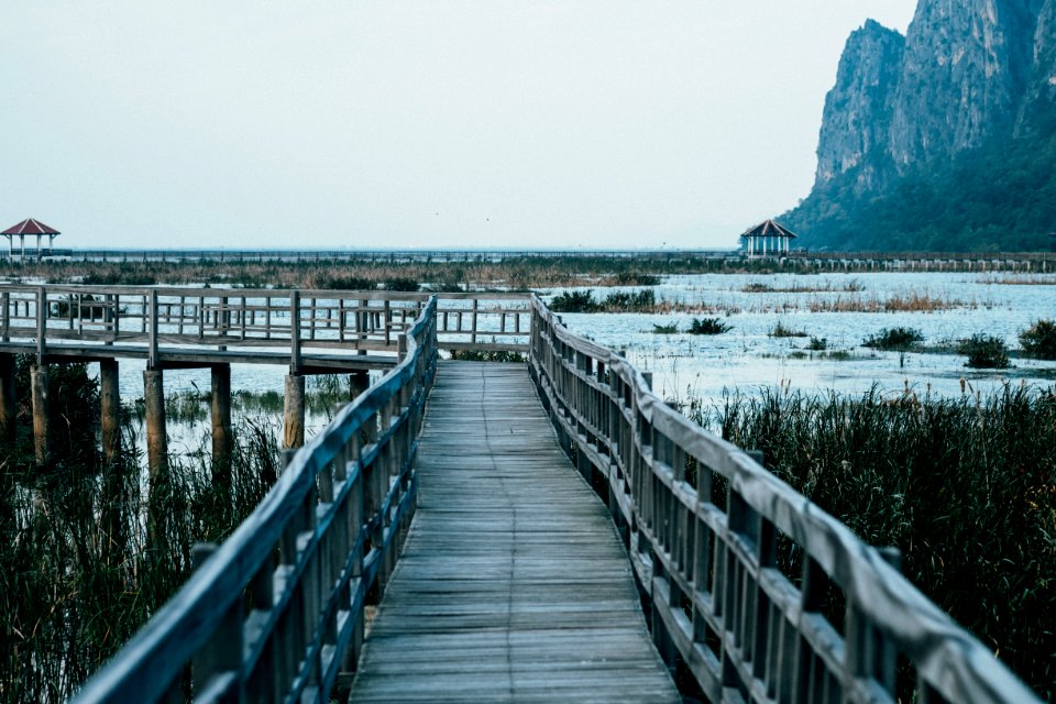 Boardwalk Bridge Dock