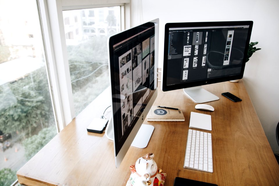 Apple Computer Desk