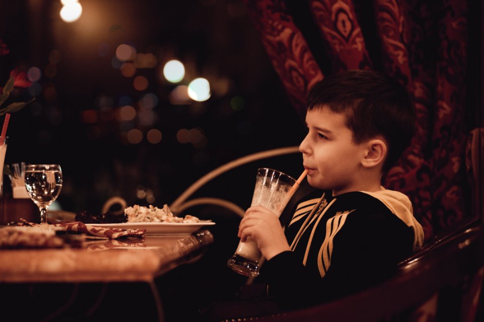 Boy Child Drink