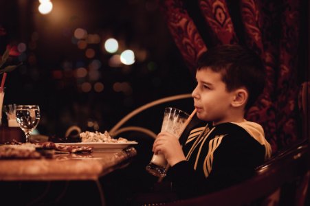 Boy Child Drink