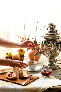 Tea Cup On Table photo