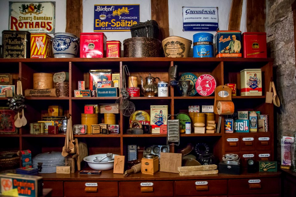 Various Containers In Store
