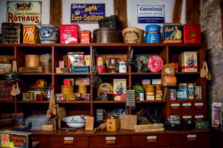 Various Containers In Store