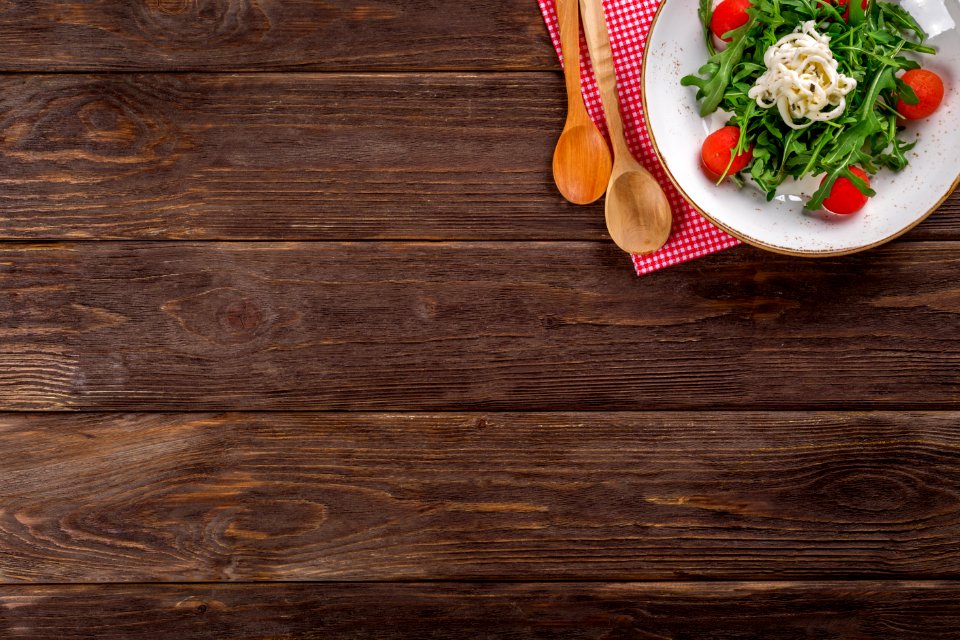 Table On Wooden Plank