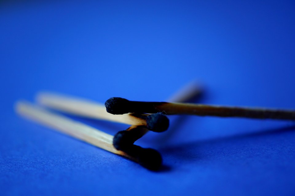 Burnt Close-up Macro