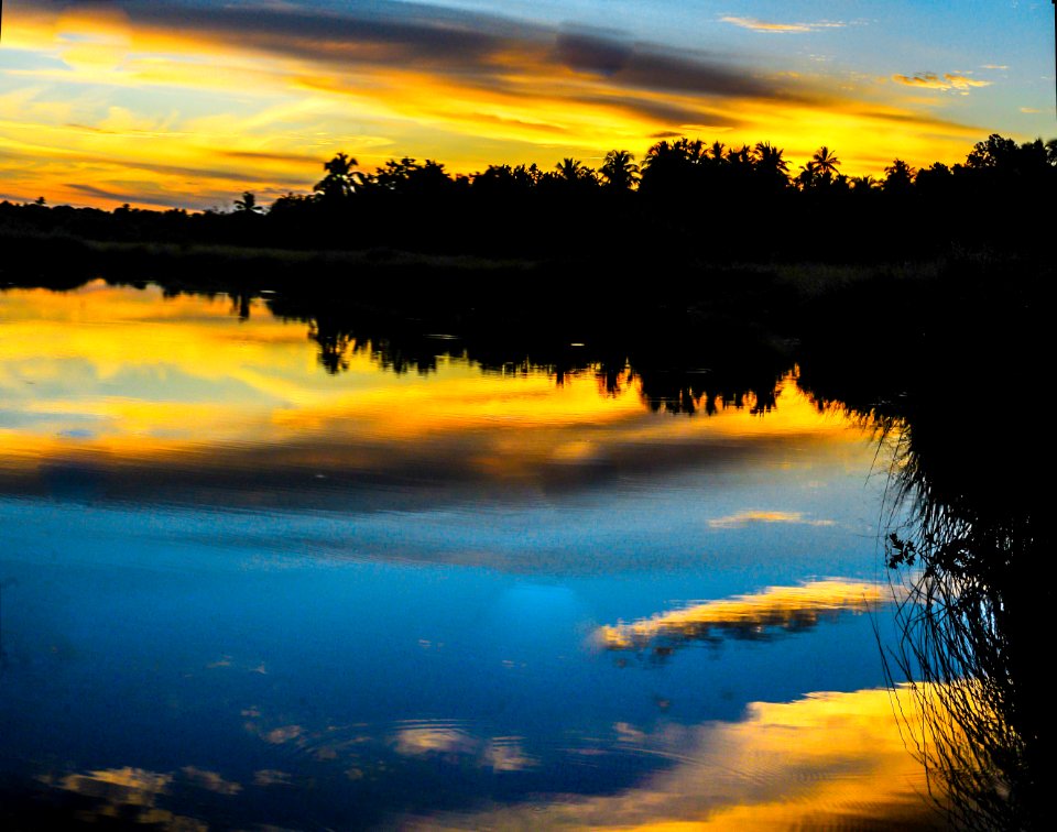 Clouds Dawn Lake